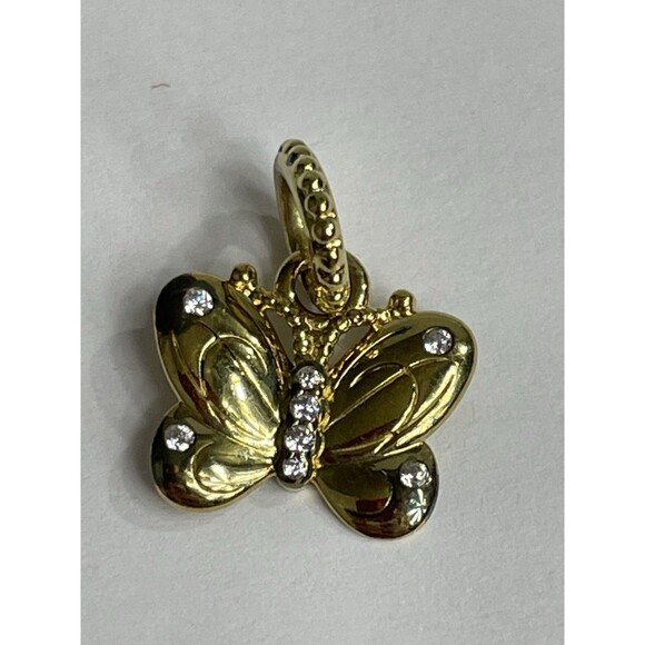 PANDORA SHINE™ DECORATIVE BUTTERFLY PENDANT $90 - Picture 2 of 4